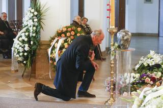 Dariusz Szpakowski na pogrzebie Tomasz Wołka