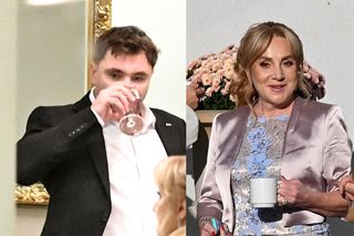 Daniel Martyniuk z kieliszkiem świętuje chrzciny syna. Razem z Danusią kurzyli jak smoki!