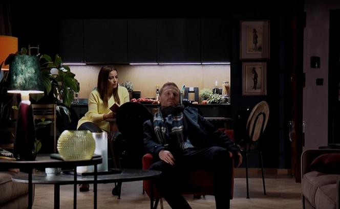 M jak miłość, odc. 1517. Magda (Anna Mucha), Andrzej Budzyński (Krystian Wieczorek)