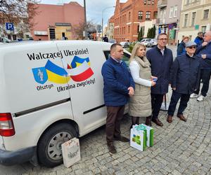 Przekazanie samochodu dla potrzebujących z Ukrainy