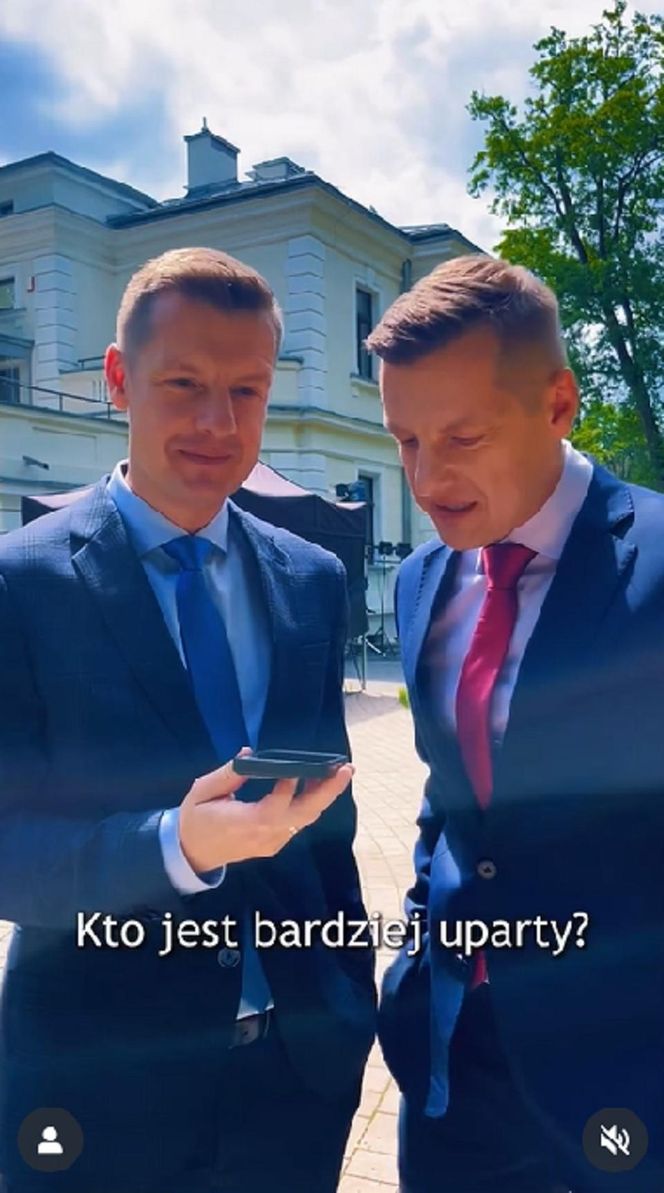 M jak miłość odc. 1849. Paweł (Rafał Mroczek), Piotrek (Marcin Mroczek)