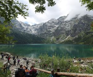 Śnieg w Tatrach w sierpniu