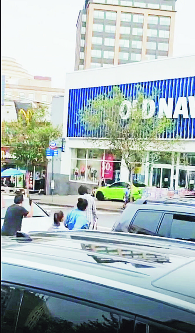 Taranem wyrwał się Policji