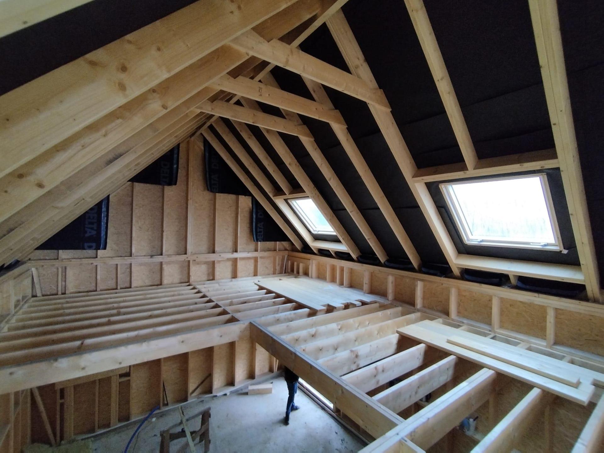 Budowa domu okapowego