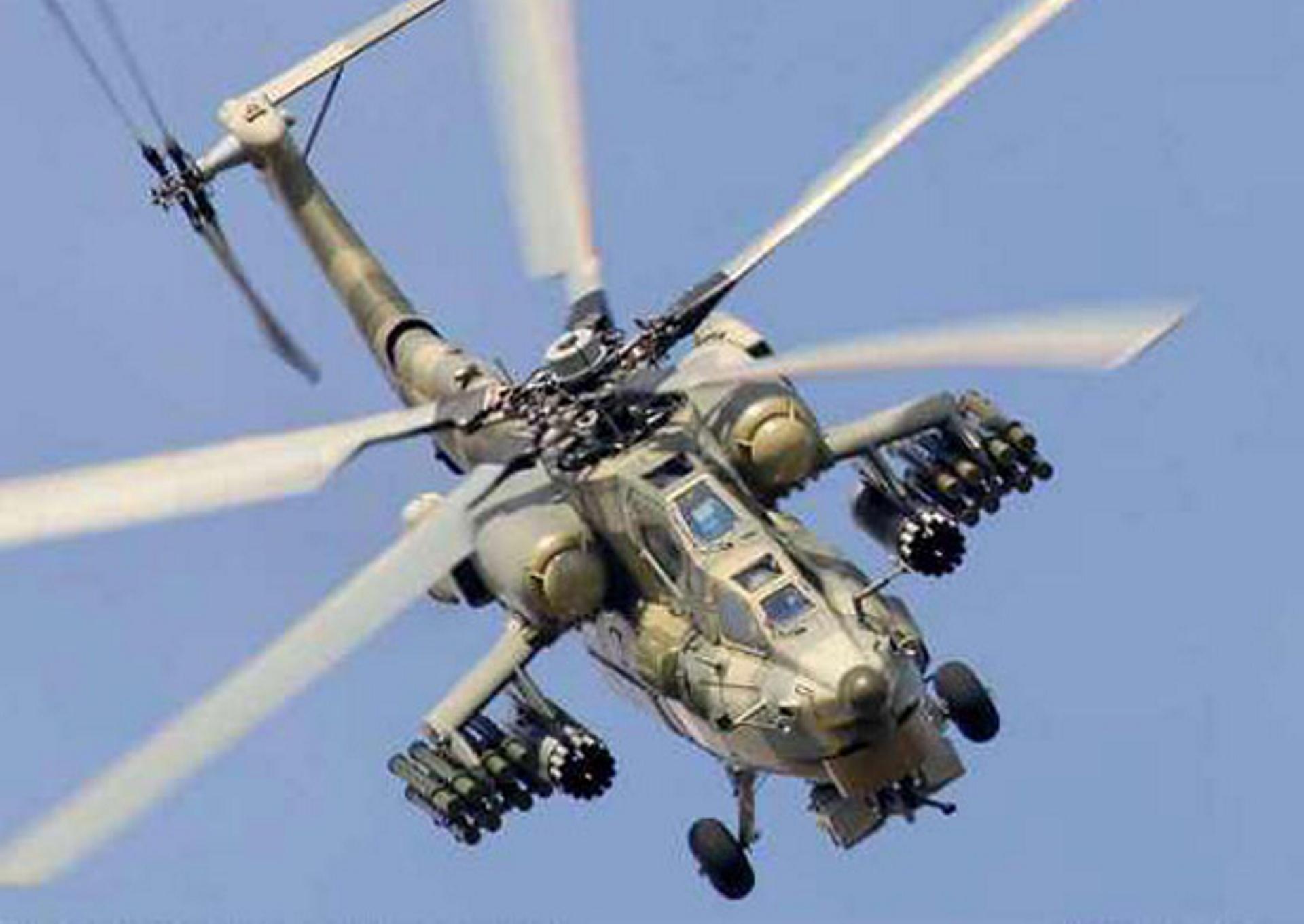 Rosyjski Mi-28 i Su-35