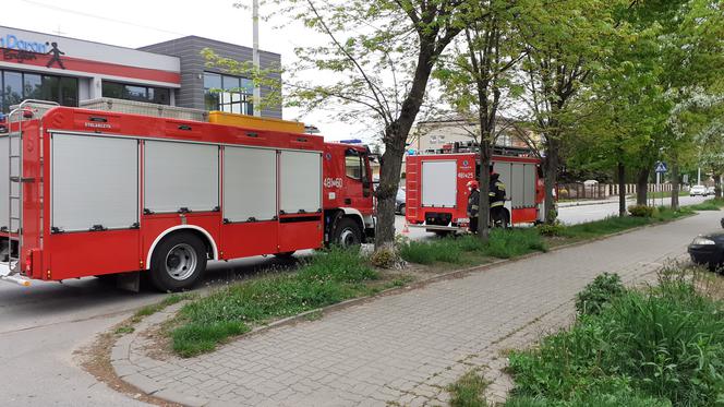 Pożar w bloku przy ul. Rejowskiej w Skarżysku-Kamiennej