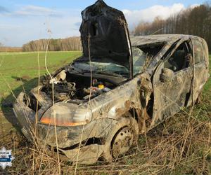 Powiat łosicki: dwie osoby zostały ranne w wypadku w okolicy Huszlewa