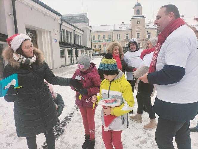 Przyjazna Łomża rozdawała odblaski