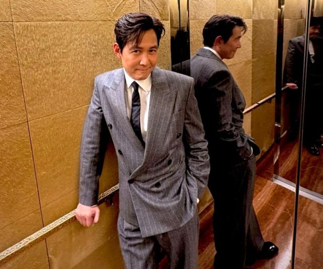 Lee jung jae (Gracz 456, Gi-hun ze "Squid Game") - prywatnie