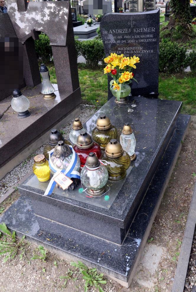 grób  Andrzeja Kremera – podsekretarza stanu w Ministerstwie Spraw Zagranicznych