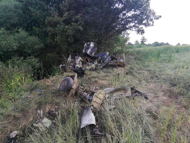 Tragedia po Antidotum. W Czechach rozbił się samolot T-28 Trojan, pilot nie żyje