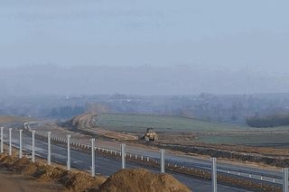 Budowa obwodnicy Opatowa. listopad, grudzień 2024