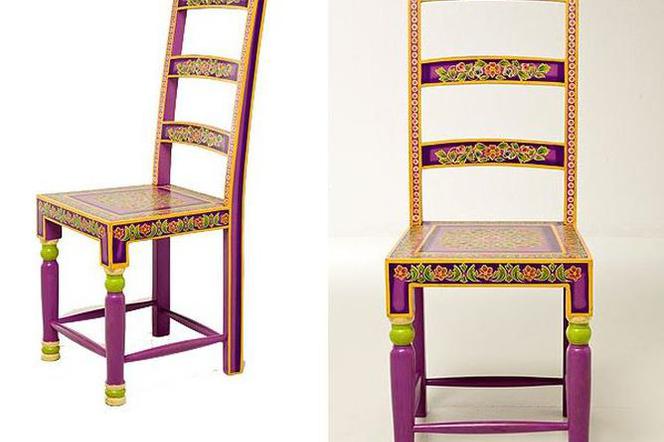 Krzesło w bollywoodzkim stylu 
