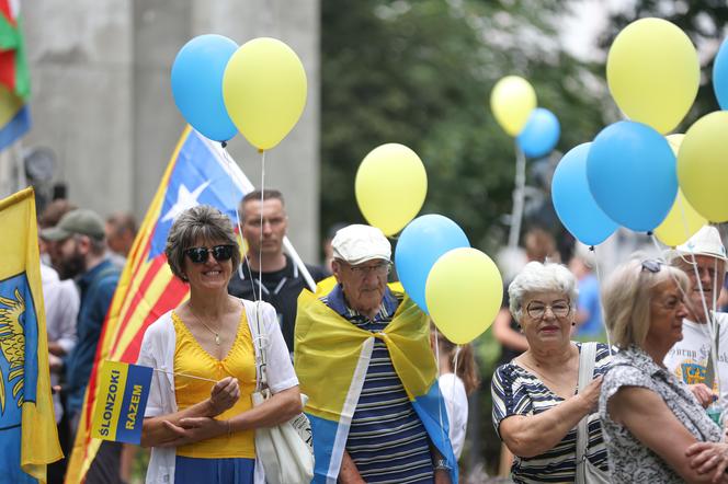 Marsz Autonomii Śląska przeszedł ulicami Katowic