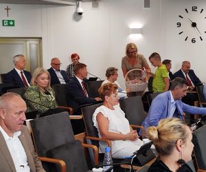 Rodzina Tymka Kalaty wymieniła się prezentami z prezydentem i radnymi