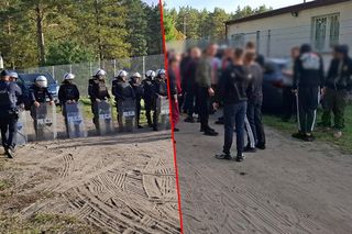 Ze stadionu prosto do celi! Kibice odpalili race i petardy!