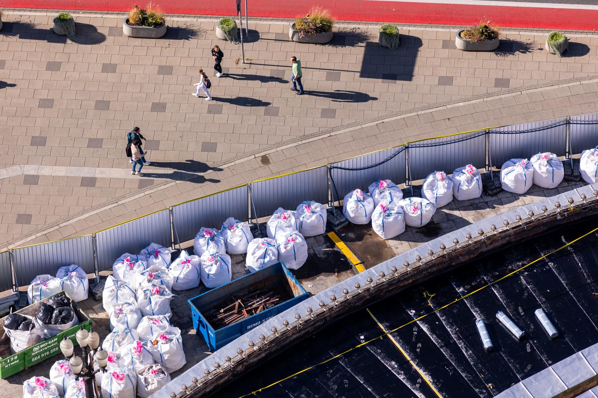 Sala Kongresowa w Warszawie w remoncie