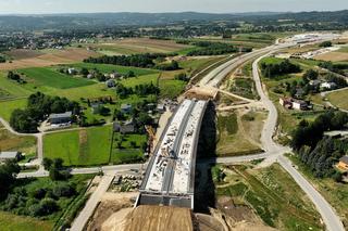 Budowa S19 Rzeszów Południe - Babica, czerwiec 2024