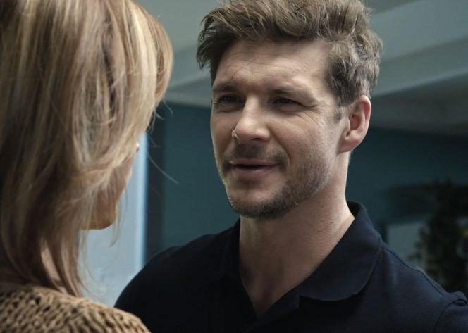 M jak miłość odc. 1871. Kama (Michalina Sosna), Marcin (Mikołaj Roznerski)