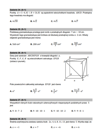 matura 2022 matematyka