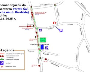 1 Listopada we Wrocławiu. Zmiany w organizacji ruchu