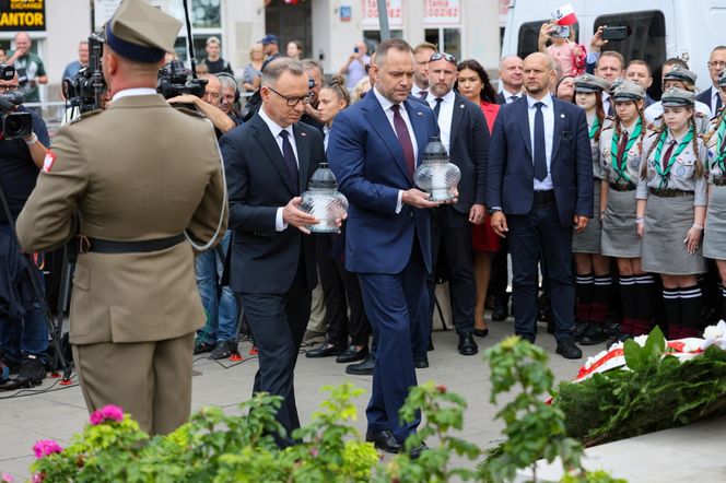 Andrzej Duda i Karol Nawrocki uczcili pamięć powstańców na Woli