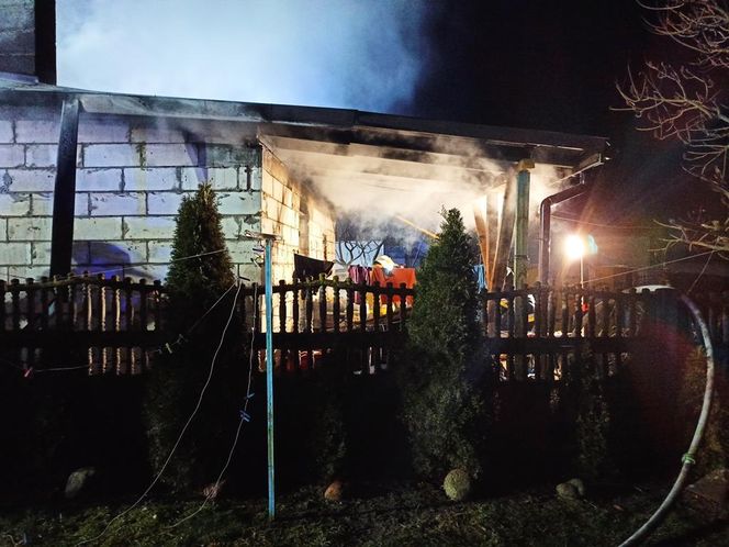 Tragiczny finał pożaru w Idalinie na Lubelszczyźnie. Nie żyją cztery osoby, w tym troje dzieci