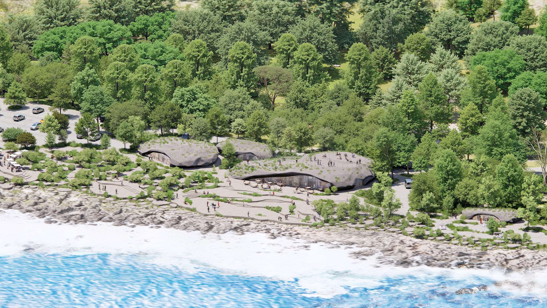 Nature Rocks - Jialeshui, Taiwan. MVRDV