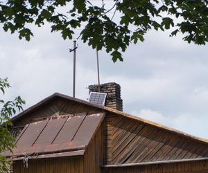 Drewniany zabytkowy dom w centrum Białegostoku. To część Kwartału Kaczorowskiego przy ul. Mazowieckiej