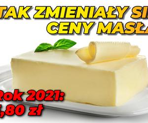 Cena masła