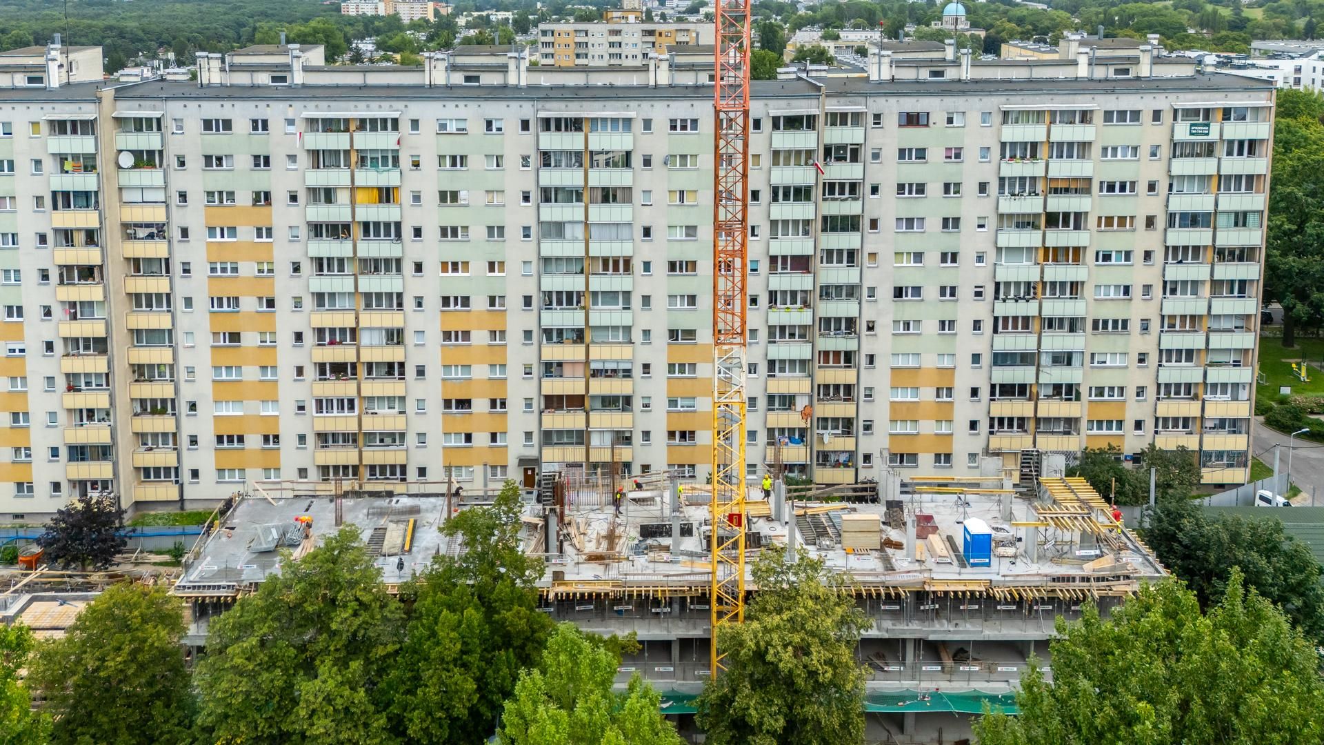 Inwestycja Wola Księcia Janusza w Warszawie w budowie