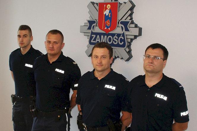 Zamość: Zamojscy  policjanci uratowali życie  52-letniego mieszkańca Zamościa