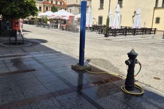 Tarnów walczy z tropikalnymi upałami. W mieście pojawiły się kurtyny wodne