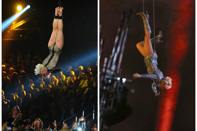Pink na Grammy, Lady Gaga na Super Bowl