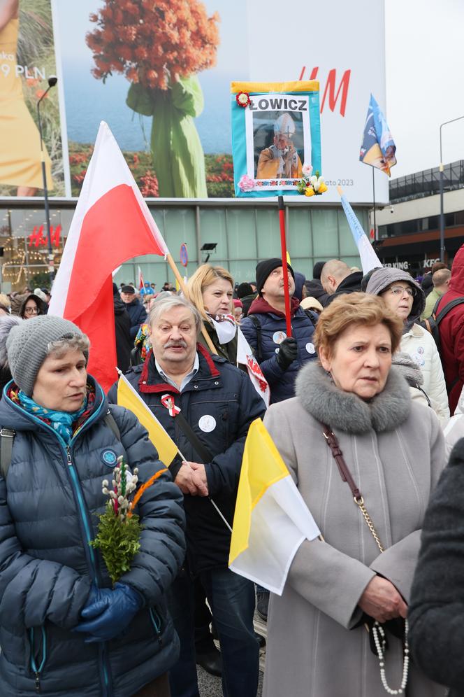 Narodowy Marsz Papieski w Warszawie