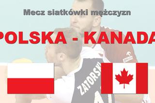 Polska - Kanada - Mecz siatkarskiej reprezentacji. Miejsce, data, bilety