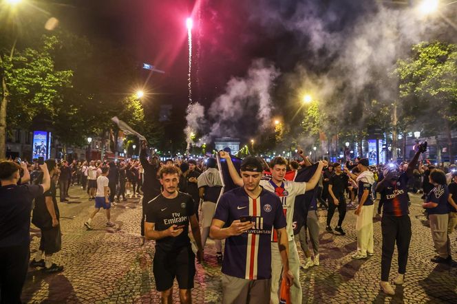 Zamieszki po triumfie PSG w finale Ligi Mistrzów