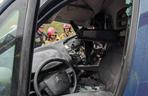 Wypadek na ul. Mełgiewskiej w Lublinie. 5-latka została zakleszczona we wraku pojazdu