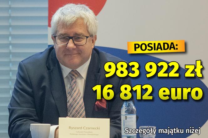 Majątek europosłów - Ryszard Czarnecki