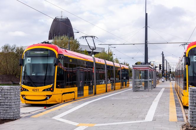 Budowa tramwaju do Wilanowa na kilka tygodni przed otwarciem