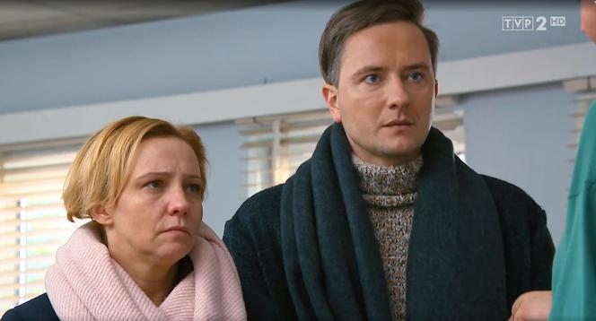 Barwy szczęścia, odc. 2242: Sabina (Barbara Kurzaj), Władek (Przemysław Stippa)