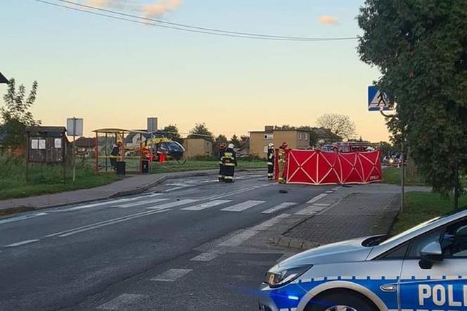 Wypadek w Woli: Pijany mężczyzna śmiertelnie potrącił rowerzystę [ZDJĘCIA]