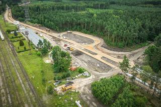 Budowa przedłużenia ul. Korfantego w Częstochowie na półmetku. Inwestycja jest warta ponad 50 mln zł!