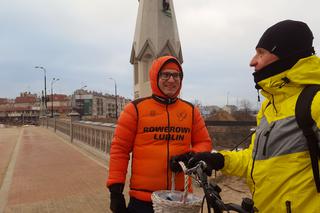 Rower zimą to nie fanaberia. Międzynarodowy Dzień Dojeżdżania Rowerem do Pracy w Lublinie [WIDEO]
