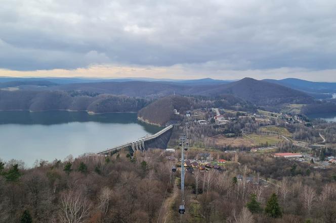 Niezwykły widok na Bieszczady. To dzięki kamerom PKL Solina