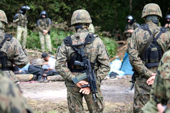 Usnarz Górny. Uchodźcy na granicy polsko-białoruskiej