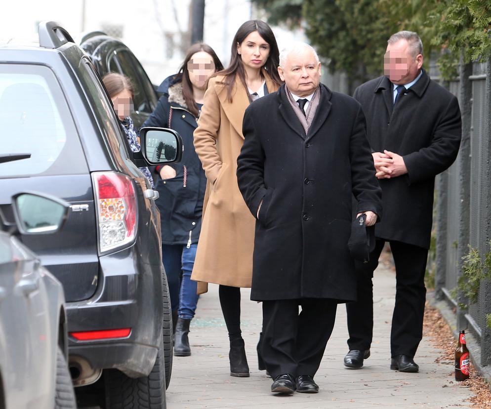 Marta Kaczyńska ze stryjem Jarosławem Kaczyńskim