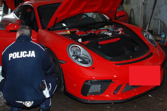 Porsche za 700 tysięcy złotych odzyskane przez policję