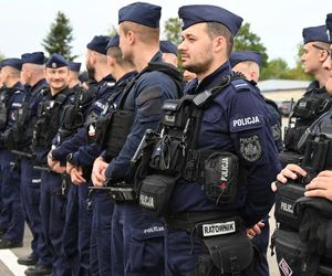 Policjanci z Podkarpacia na Dolnym Śląsku. Będą pełnić służbę na terenach dotkniętych powodzią