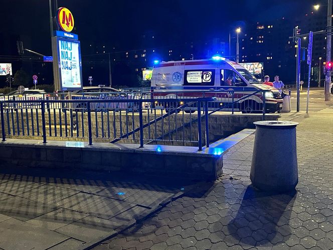 Śmiertelny wypadek na stacji metra w Warszawie